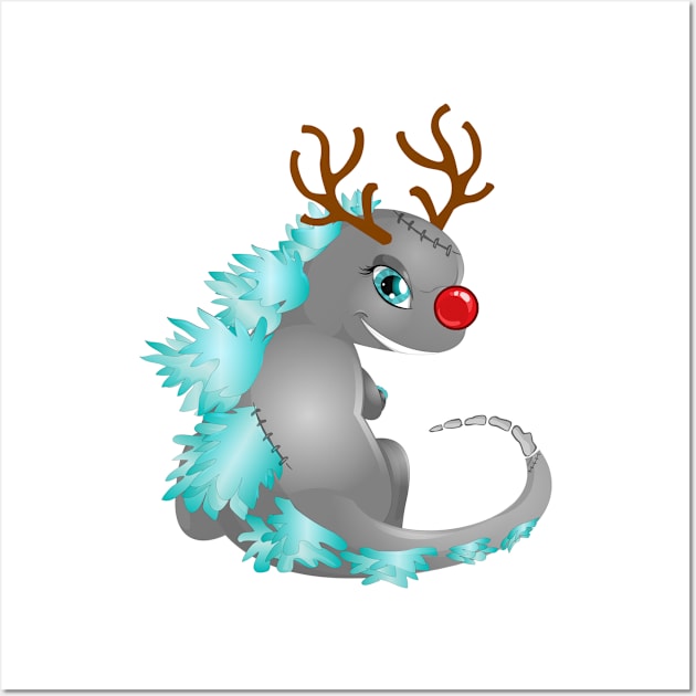 LTO Magzzilla Reindeer Wall Art by Wrathian